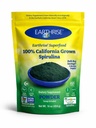 Earthrise Spirulina Natural Powder 16oz, Natural Premium Spirulina uit Californië- Vegan, Glutenvrij, Keto Friendly, Non -GMO Super Food hoog in vitamines en mineralen. (1 LB)
