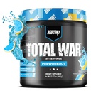 REDCON1 Préentraînement de guerre totale - Beta Alanine + Citrulline Malate Keto Préentraînement amical pour les hommes et les femmes avec 320mg de caféine - Agissant rapidement - Citrulline Lemonade bleue (30 portions)