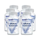 Brain Booster - Nootrope supplement om cognitieve functie te verbeteren - 360 Vegan Friendly Capsules - 6 flessen