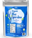 Organisch Blue Spirulina Powder Superfood Supplement - 5LB Bulk - Odorless - Veganistisch, Niet GGO, Glutenvrij, Dairy-Free, Briljant Blue Food Coloring - Pure Water Extracted