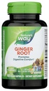 Nature's Way Ginger Root, favorise le confort digestif*, 1 100 mg par portion de 2 capsules, projet non-OGM vérifié, végétalien, 100 capsules