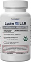 Superior Labs Lysine Immune Plus Lip, cliniquement prouvé santé des lèvres et soutien, L-Lysine Bound à HCI pour la stabilité optimale et l'absorption pour des résultats rapides, bioactif avec des additifs nuisibles zéro