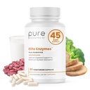 Pure Therapro Rx Elite Enzymes Extra Strength Supplément enzymes digestifs pour les femmes et les hommes, 90 Capsules Vegan