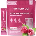 Venture Pal Sugar Free Electrolyte Powder Packets - Liquid Daily IV Drink Mix for Rapid Hydration & Party Recovery 5 Vitaminen & 7 Elektrolyten . Keto Friendly 
