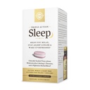 Solgar Triple Action Sleep, 60 Tri-Layer Tablets - Time-Release Melatonine & L-Theanine Plus Herbal Blend - Helpt je ontspannen, slaapt snel en blijft langer slapen - Non-GMO, Glutenvrij - 60 porties