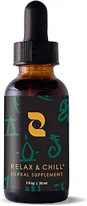 Redmint Relax & Chill Herbal Tincture Natural Mood Support and Calmness Herbal Supplement for Women Wellness 