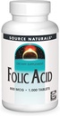 Bron Naturals Foliumzuur 800 mcg Dieetsupplement - 1000 tabletten