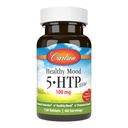 Carlson - Gezonde Mood 5-HTP Elite, 100 mg, Serotonine Productie, Gezonde Mood & Promoot Ontspanning, Natuurlijke Raspberry Smaak, 120 tabletten