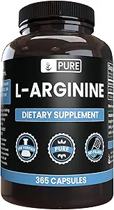 Ingrédients originaux purs L-Arginine (730 Capsules) Pas de Magnésium ou de Rice Fillers, Toujours Pure, Verified Lab