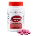 High-Potency Cranberry Supplement By GeriCare- 450mg Pure Cranberry Tablets For Urinary Tract Health- Natural UTI Prevention For Men & Women- GMO, Gluten & Dairy Free Cranberry Concentrate [100 Tellen]