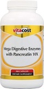 Vitacost Mega Digestieve Enzymen met Pancrean 10X - 300 Capsules