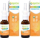 Pulvérisateur nasal LiviaOne, pulvérisateur probiotique à base de plantes toutes naturelles 1 Fl Oz (paquet de 2)