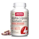 Formules de Jarrow Alpha Lipoic Sustain with Biotin, 300 mg d'acide alpha lipoïque, antioxydant universel, complément alimentaire, 60 comprimés végétaliens, jusqu'à un approvisionnement de 60 jours