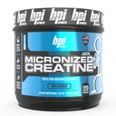 BPI Sport Micronized Creatine - Verhoog de sterkte - Verminder de vermoeidheid - Lean Muscle Building - 100% Pure Creatine - Betere absorptie - Ondersteunt spiergroei - Unflavored - 120 Servings - 21,16 Ounce