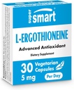 Supersmart L-Ergothioneine Supplement 5mg per dag (Advanced Antioxidant)