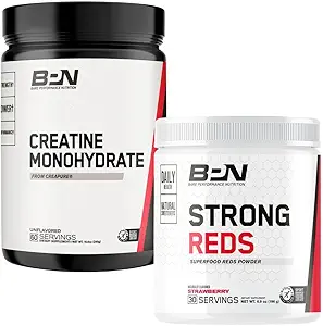BARE PERFORMANCE NUTRITION BPN Creatine Monohydraat & Strong Reds Bundle