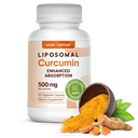 Liposomale Kurkuma 500mg - 60 Kurkuma Supplementen Capsules