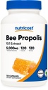 Nutricost Bee Propolis Extract 120 capsules voor 120 porties per fles - Glutenvrij en GGO-vrij, Vegetarisch Dieetsupplement