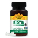 Country Life Country Life Biotin 5 mg Vegicaps, 120 Tellen