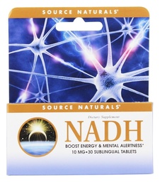 Bron Naturals NADH 10mg, Boost Energy and Mental Alertness*, 10mg - 30 Pepermunt Lozen