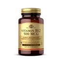 Solgar Vitamine B12 500 mcg - 100 plantaardige capsules - Energie Metabolisme en ondersteuning van het zenuwstelsel - Niet-GMO, Veganistisch, Glutenvrij, Kosjer, Halal - 100 porties