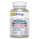 SOLARAY Liposomale Multivitamine voor vrouwen 50 Plus, verbeterde absorptie met ijzer, vitamine D, vitamine C, B12, Biotine & More, Immune Support & Bone Health, Vegan, 30 porties, 60 VegCaps