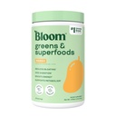 Bloom Nutrition Superfood Greens Powder, Digestieve enzymen met Probiotica en Prebiotica, Gut Health, Bloating Relief for Women, Chlorella, Green Juice Mix met Beet Root Powder, 25 SVG, Mango