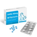 Idem 90 pour les chiens et les chats – Supplément de soutien du foie avec le chardon au lait – Aide à la santé articulaire, la désintoxication du foie et la mobilité – Idéal pour les chats et les chiens petits et moyens