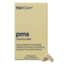 son propre SPM, soutient les symptômes du SPM, favorise l'humeur positive, l'équilibre hormonal naturel, aide à soulager la crampe, les éclairs chauds de soulagement de la ménopause, sans gluten et sans soja, végétalien, 30 capsules, 30 portions