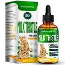Soutien au rein de lait pour les chats Supplément à base de plantes pour les chatons et adultes Solution pour toutes les races
