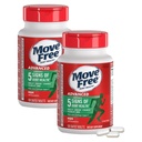 Verplaatsen Gratis geavanceerde Glucosamine Chondroitin MSM gezamenlijke ondersteuning Supplement, ondersteunt mobiliteit, comfort, kracht, flexibiliteit & bot, 120 tabletten/40 porties (2 verpakkingen)