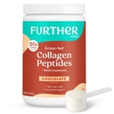 Verder voedsel Chocolate Collageen Peptides Powder, Grass-Fed Pasture-Raised Gehydrolyseerd Type 1 & 3 Proteïne, Gut Health + Gezamenlijk, Haar, Huid, Nagels, Paleo Keto Sugar-Free 11,36 oz