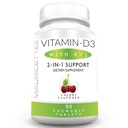 Mauricettes Kauwbare vitamine D3 met K2 