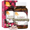 Revolution de Zahler - Formule complète pour la santé urinaire des femmes avec probiotiques - Pilules UTI - Supplément D-Mannose et canneberge de 1200mg - Soutien aux infections urinaires des femmes (60 capsules)
