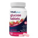 TRUEplus® Glucose tabletten, Frambozensmaak - 50ct