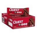 Quest Nutrition Chocolat Brownie Protein Bar, 20g de protéines, 1g de sucre, 4g de glucides nets, sans gluten, sans gluten, 12 Compte