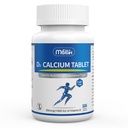 Calcium-Supplement Vitamine-D3 1200-mg Magnesium-Mini - 186Tablets Unflavored Slow Release Bone Health Women and Men Dietary Supplement Easy to Swallow Sugar Free