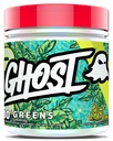GHOST Greens Powder, Lime - 30 Servers - 19 Superfood Greens & Reds Powder, Fruits, Groenten, Spirulina, & Chlorella, Prebiotica, 10 Miljard CFU Probiotic & Digestieve enzymen - Glutenvrije