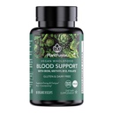 PlantFusion Vegan Iron Supplement for Women & Men - Gentle Plant Based Iron with Vitamin C, Methyl B12, Folate - Non-Constipating, Wholefood Iron Pillen for Energy, Anemia & Blood Support, 60 Capsules
