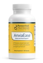 Onderzoek naar voedingssupplementen AnxiaEase - Stress, Cortisol Management & Mood Support Supplement - Botanicals, Vitamine B6, Magnesium & 'Psychobiotische' Probiotische Strains (120 Capsules)