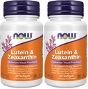 NU Supplementen, Luteïne & Zeaxanthine met 25 mg Luteïne en 5 mg Zeaxanthine, 60 Softgels (verpakking van 2)