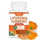 2200mg Liposomal Curcumin curcumin supplément avec le poivre noir et le gingembre Absorption améliorée - 95% Curcumin extrait pour le soutien joint 60 Capsules