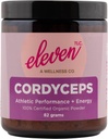 Elf TLC - Cordyceps Mushroom Powder Superfood,100% Biologische, Athletische Performance + Energie, US Gegroeid - 3rd Party Getest, GGO Free Non - Reactive Glass, Servings