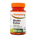 Biotine Vitamine voor haargroei, Biotine 10000mcg, verbetert de huid en nagels kwaliteit, vitamine B7, supplement voor vrouwen, Glutenvrij, 120 Softgels
