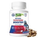 LEAN Nutra Testosteron Booster voor Mannen Natuurlijke Veganistische Supplement met Tongkat Ali, DHEA, Maca Root, Tribulus, Horny Goat Weed, Zink, Boron, D-Aspartic Acid Boost Strength, Energie, Spieren 90 Caps
