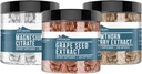Earthborn Elements Hawthorn Berry, Grape Seed, & Magnesium Citrate Bundle (200 caps), Pure & Unducted, No Additives