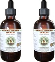 Knoflook Alcoholvrije vloeibare extract, biologische Knoflook (Allium sativum) gedroogd poeder Glyceriet Hawaii Pharm Natural Kruidensupplement 2x2 oz