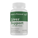 Hernieuwing van de Nature Lever Ondersteuning Supplement Reinigen Detox Reparatie Hernieuwen Herstel Formule met Melkdistel, Dandelion Root, Artichoke Extract, Choline, Kurkuma 