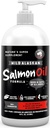 Finest for Pets Wild Alaska Salmon Oil for Dogs & Cats - Omega 3 Fish Oil with Pollock & Salmon for Sensitive Skin & Coat Health. EPA & DHA Ease Itching, ondersteunt Joint, Immune & Heart Health (16oz)