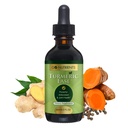 Go Nutriënten Kurkuma Ease - Organische Kurkuma Supplement met Curcumin, Gember & Black Pepper 